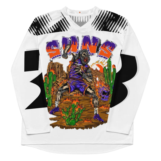 Recycled hockey fan jersey