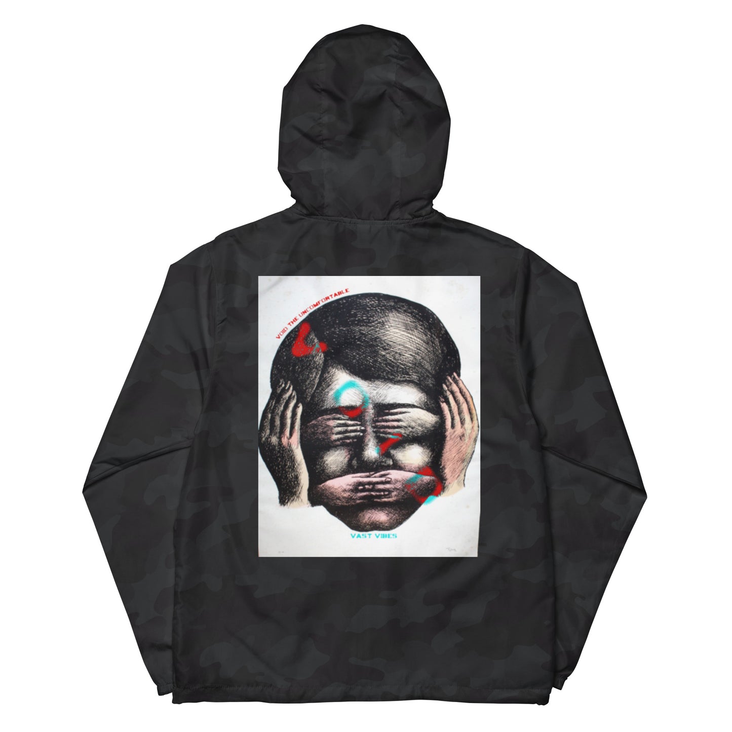 Unisex lightweight zip up windbreaker