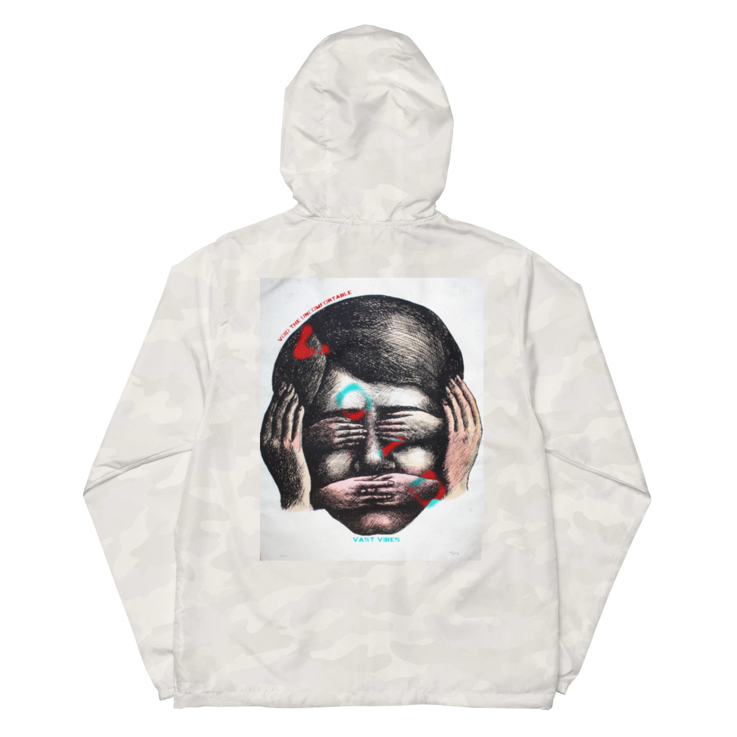 Unisex lightweight zip up windbreaker